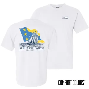 ATO Comfort Colors White Seafarer Short Sleeve Tee