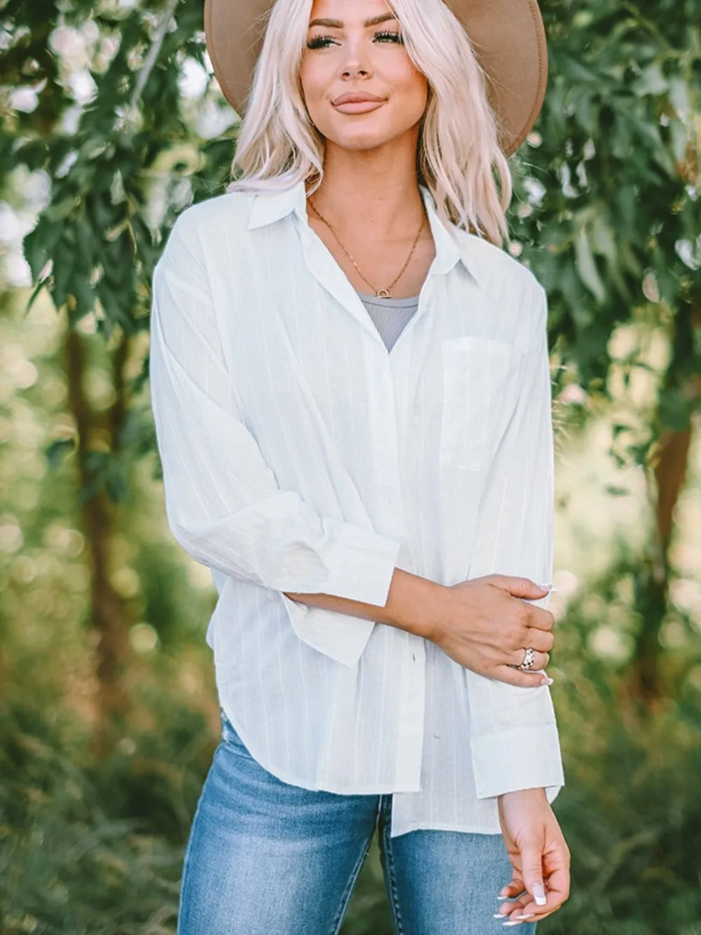 Autumn Striped Top