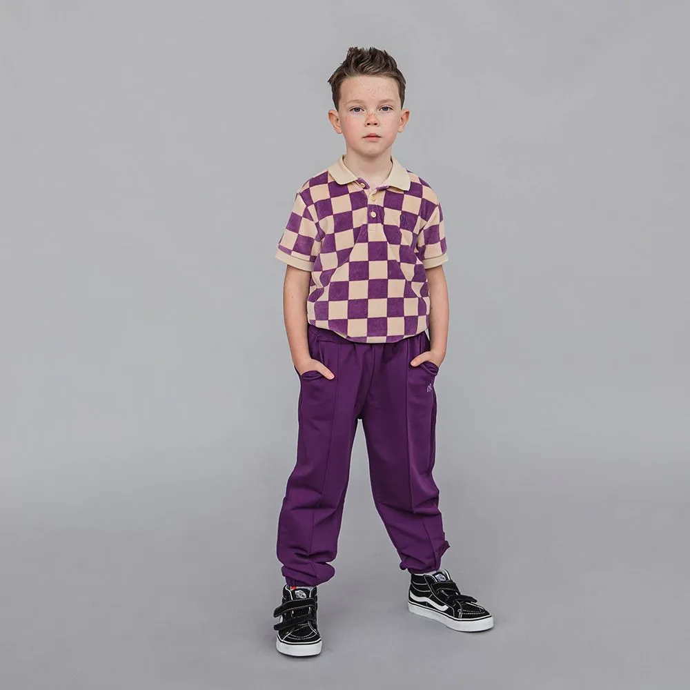 Basic Purple Joggers - 1 Left Size Fits Like 1-2 years