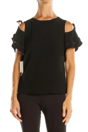 Black Chic Off The Shoulder Blouse