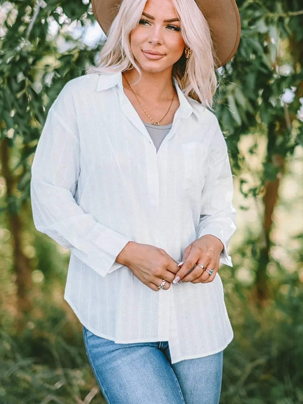 Boho Striped Shirt