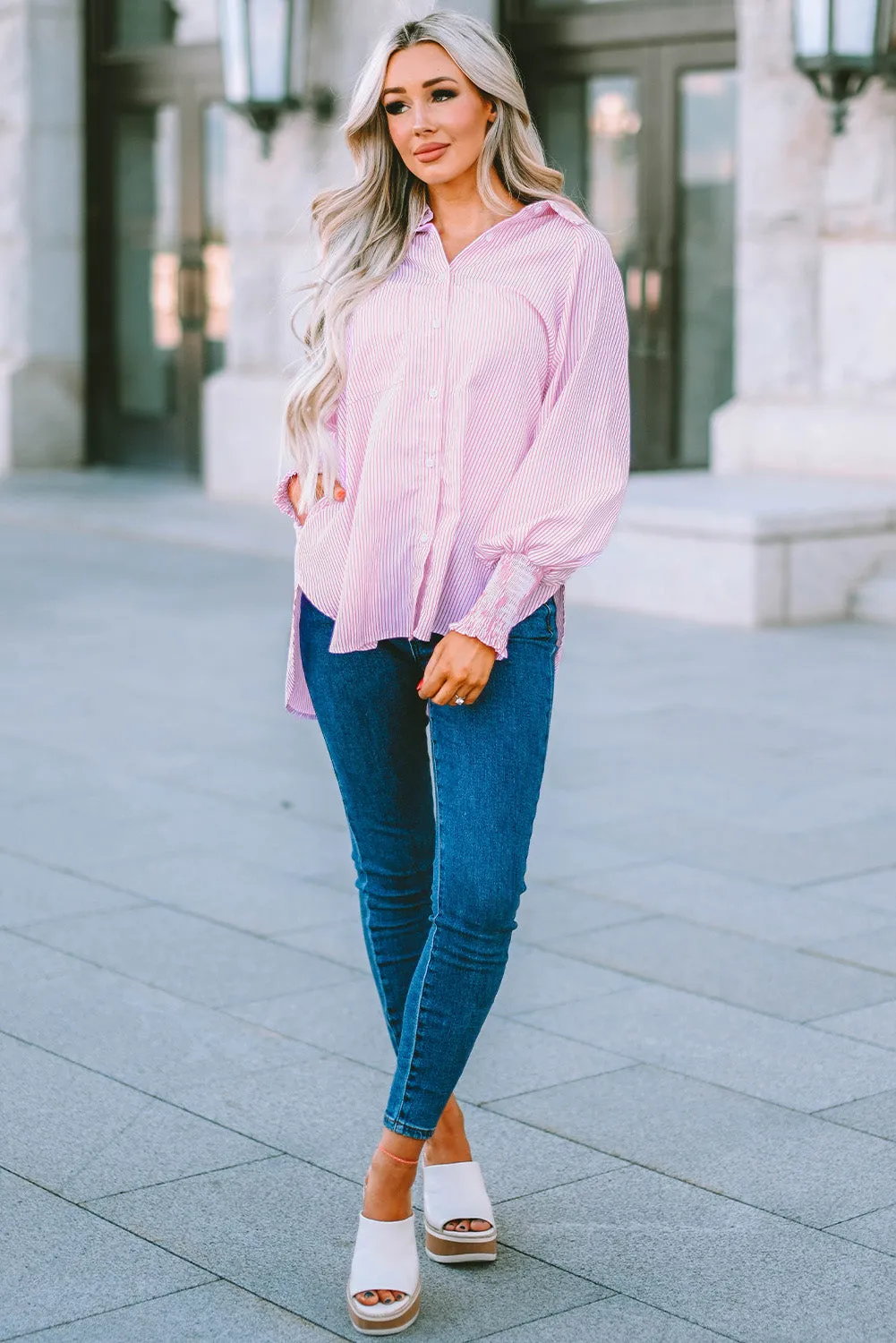 Boho Striped Shirt