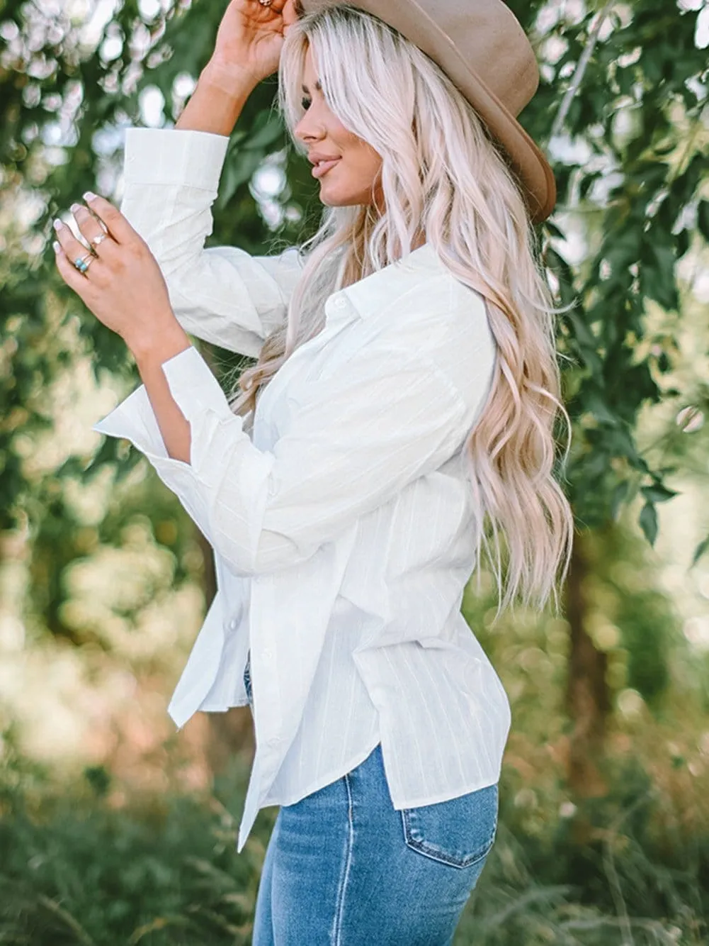 Boho Striped Shirt