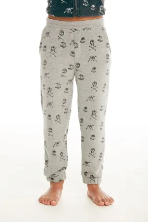 CHASER KIDS - Boys Knit Skull Jogger