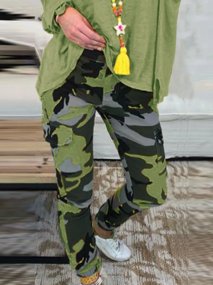 Fashion Camo Comfortable Pants