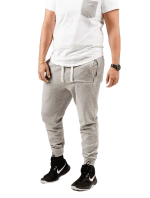 Grey Melange DB Joggers