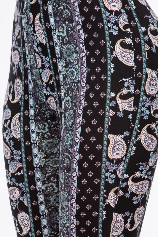 Look At Me Paisley Flare Pants