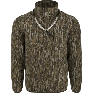 MST Camo Camp Fleece 1/4 Placket Pullover