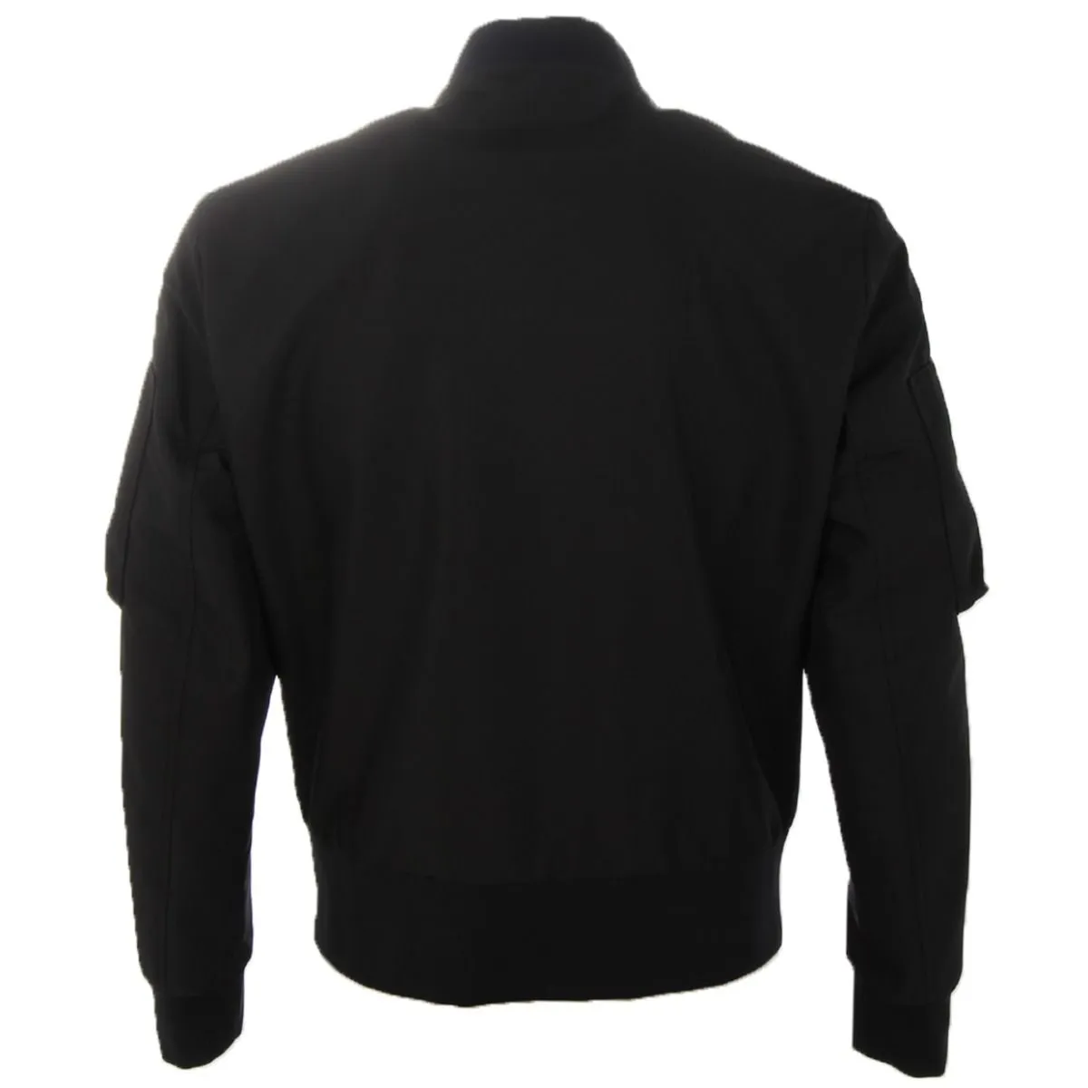 Neil Barrett Black Military Zipped Bomber Jacket