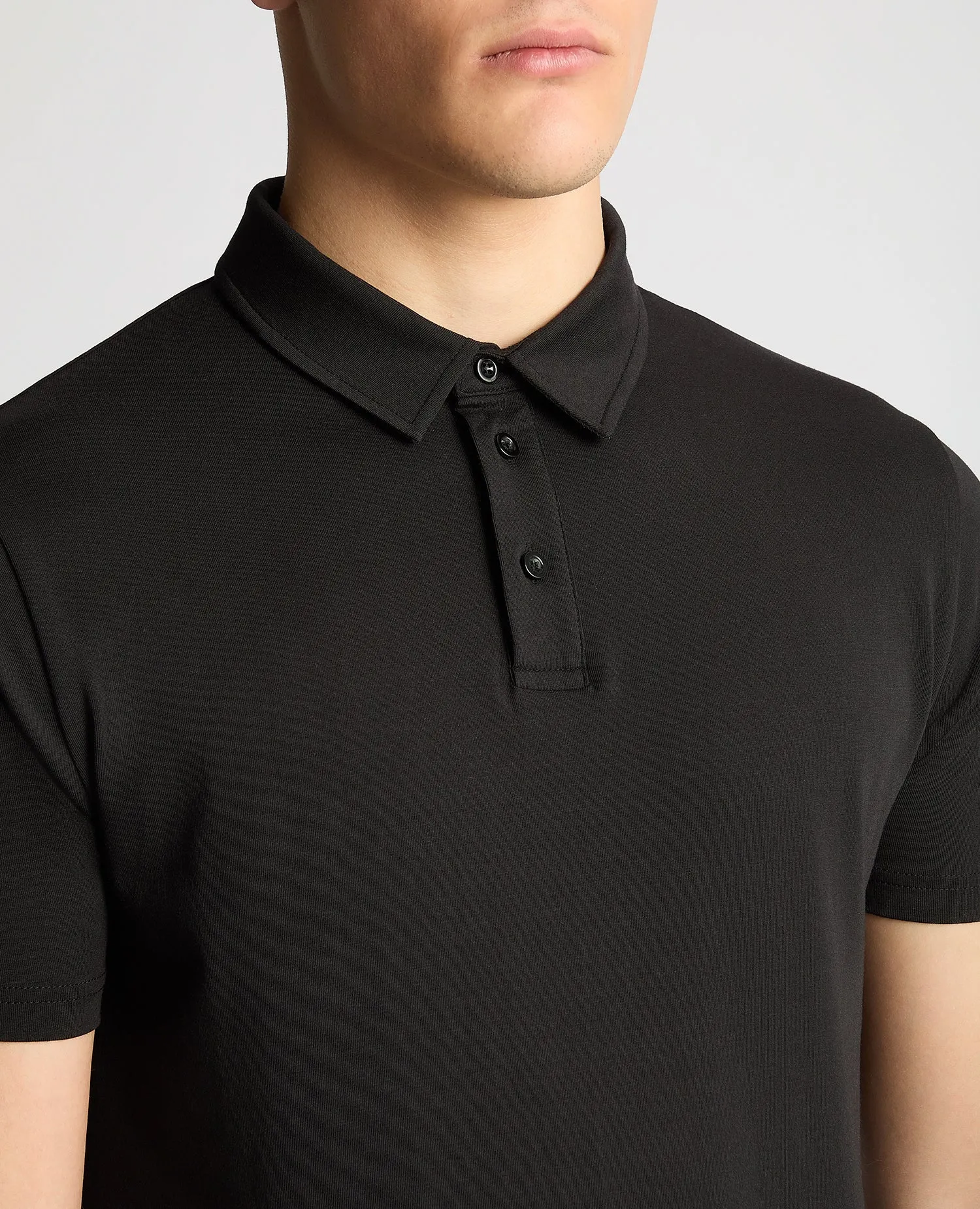 Relaxed Fit Tencel Polo