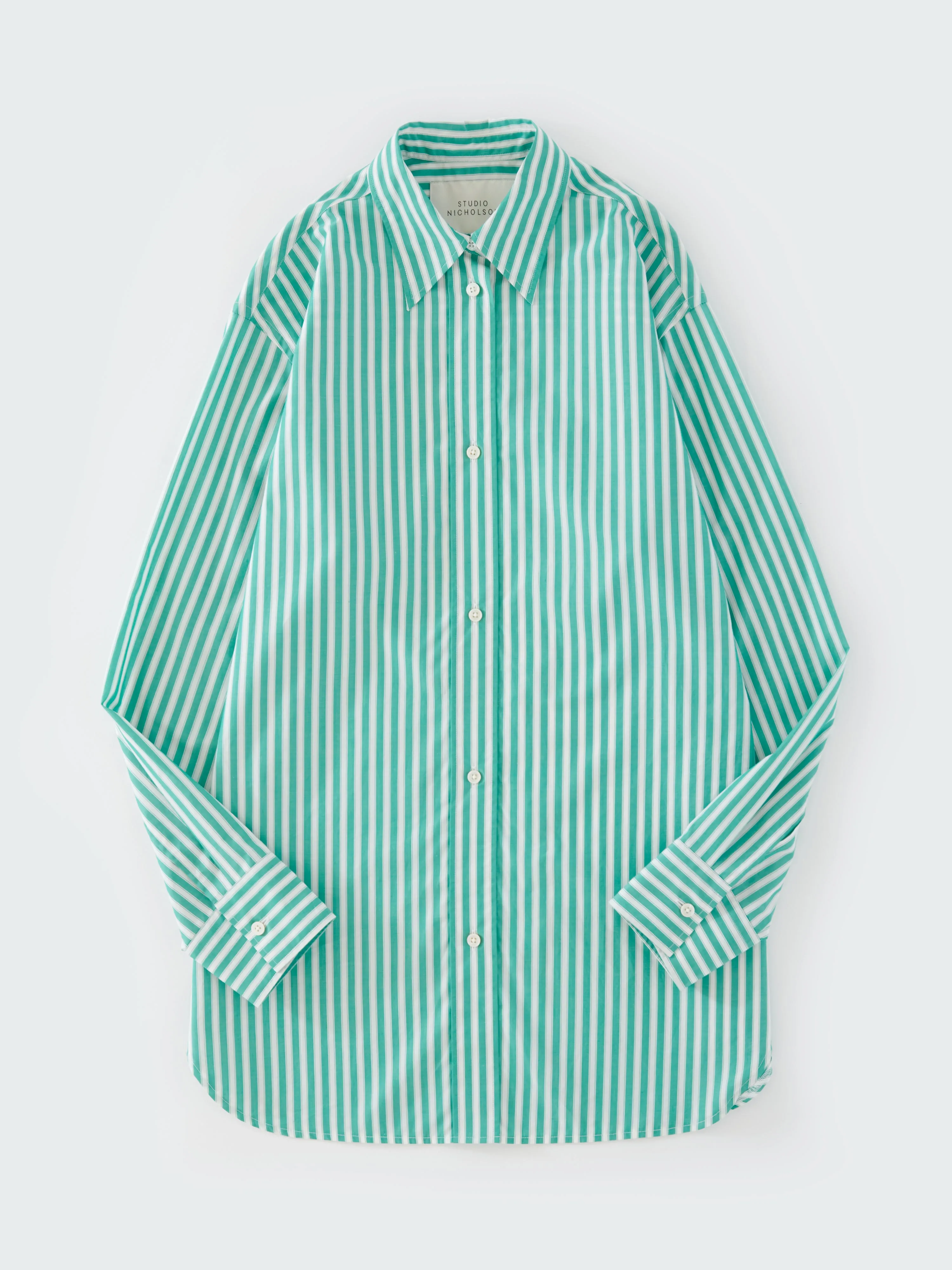 Santos Shirt in Stripe Green