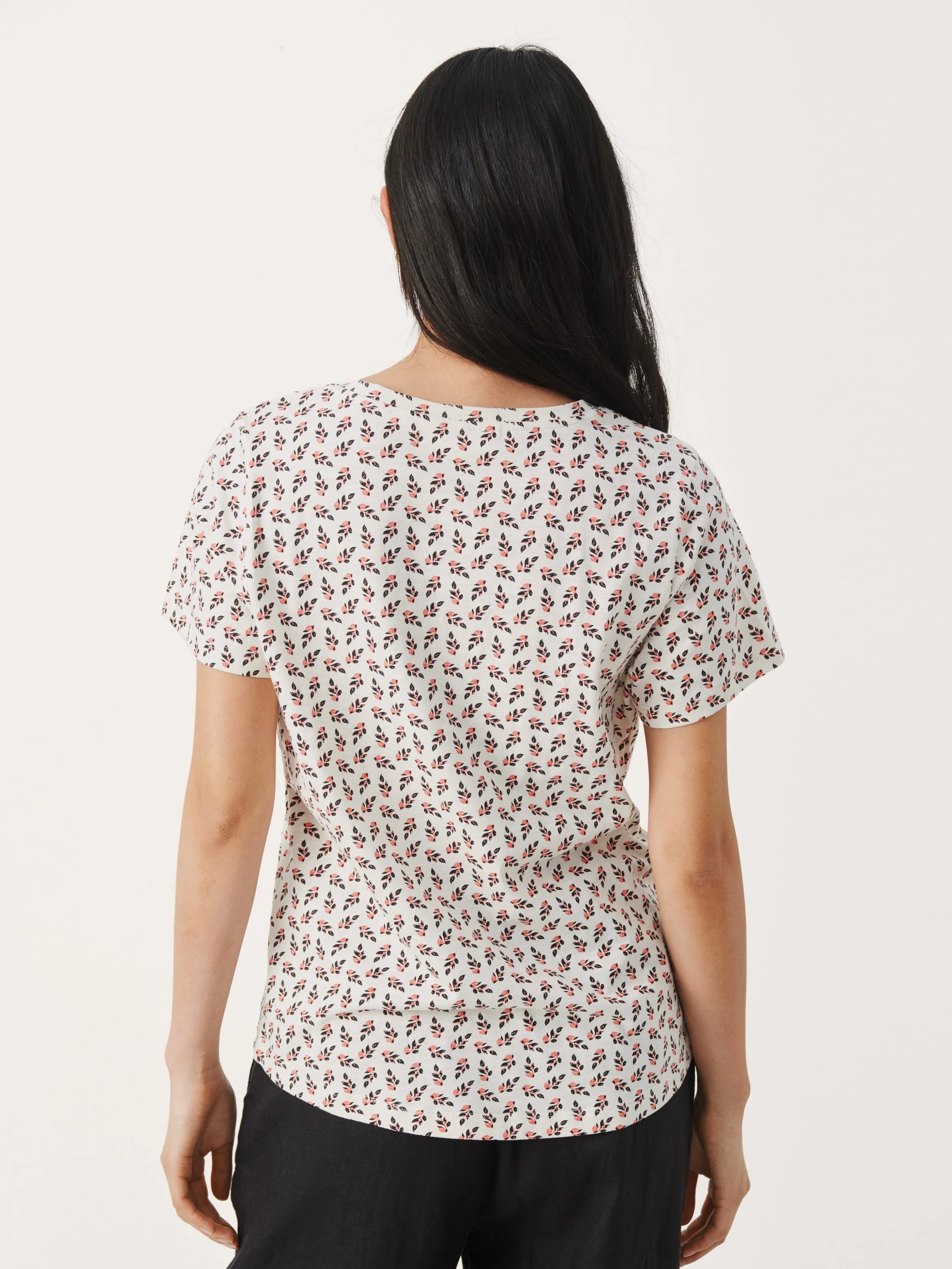 Shirt Gesinas porcelain rose mini leaf