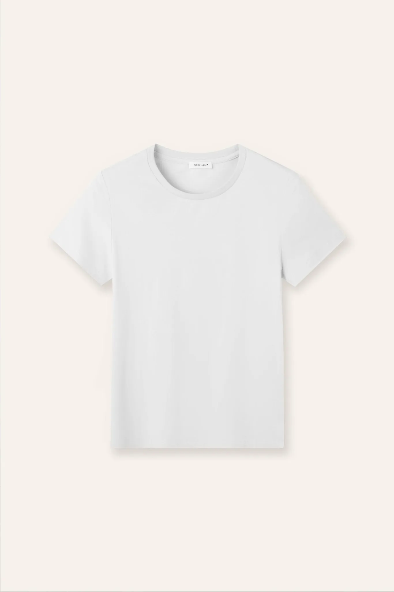 SIGNATURE relaxed jersey tee (White)